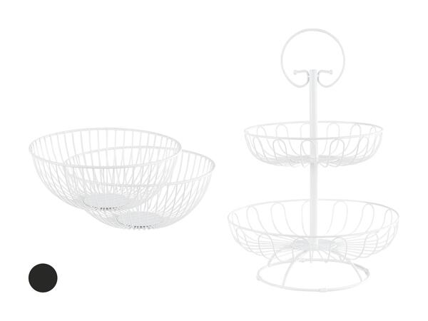 Présentoir à fruits/​set de corbeilles de fruits