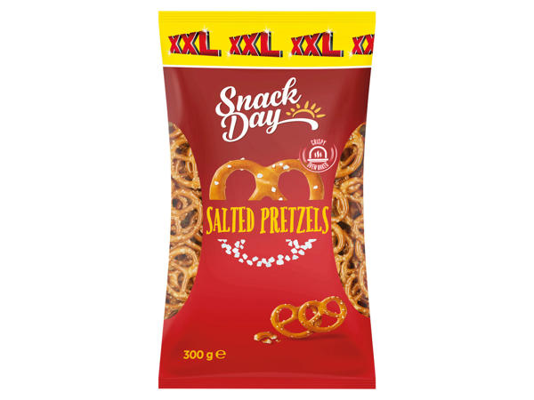 SNACK DAY Salzbrezeln 250 g + 50 g gratis