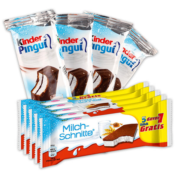 Kinder Pingui oder Milchschnitte