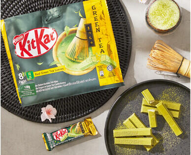 KitKat Green Tea Chocolate Sharebag 8pk/136g