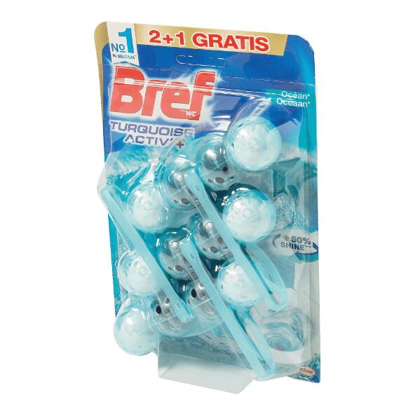 BREF WC(R) 				Blocs pour W.-C., 3 pcs