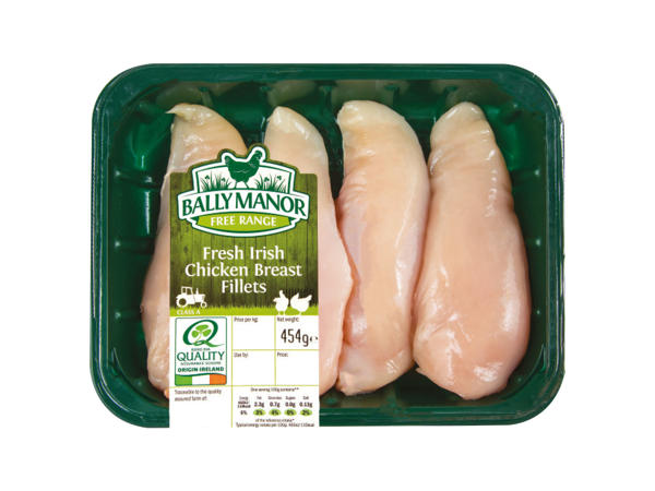 Ballymanor FRESH FREE RANGE IRISH CHICKEN BREAST FILLETS