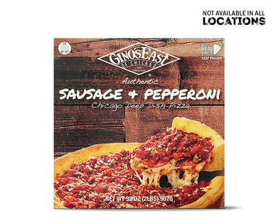 Gino's East Cheese or Combo Deep Dish Pizza