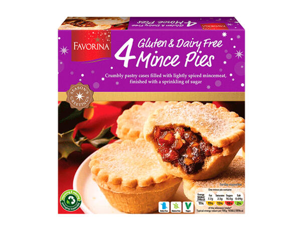 Favorina Gluten Free Mince Pies
