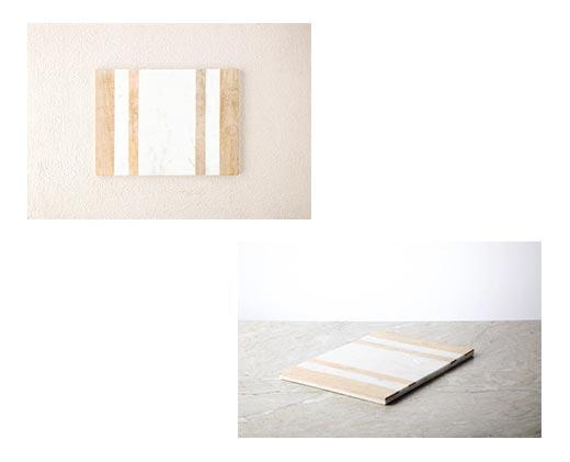 Crofton 
 Wood & Marble Serving Board
