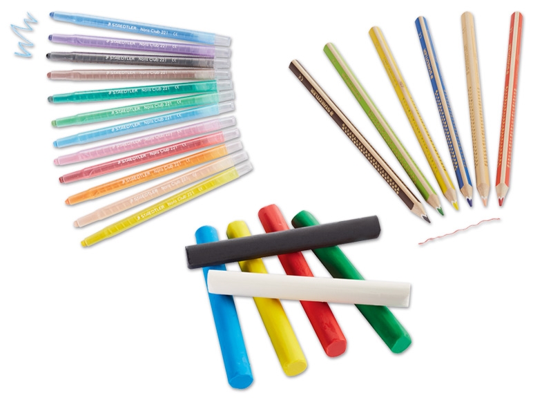 STAEDTLER(R) Noris(R) Jumbo Buntstifte/Wachs-Twister oder Plastilin-Knete