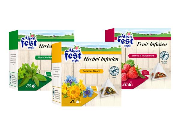 Herbal or fruit infusion