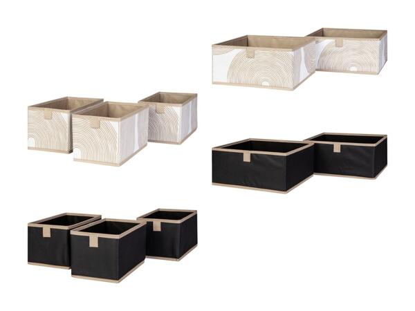 Set de boîtes de rangement