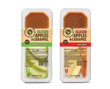 Fresh Street Deli Sliced Apples & Caramel Snack Pack