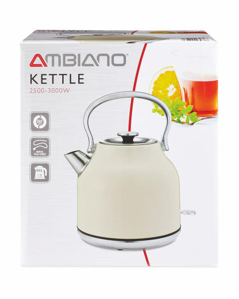 Ambiano Cream Premium Kettle