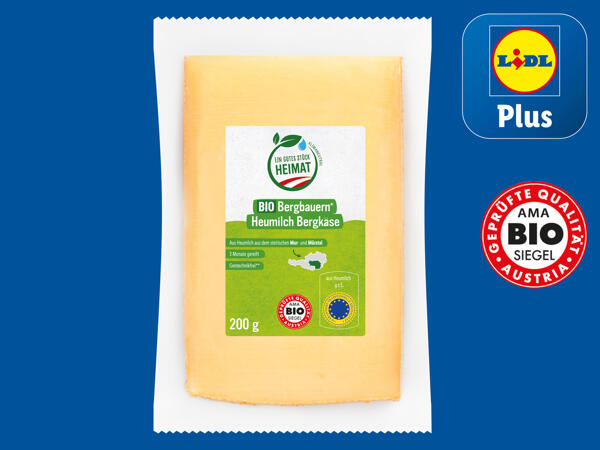 Bio-Bergbauern Heumilch Bergkäse