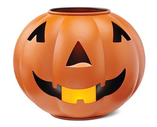 Huntington Home 
 Metal Jack-O'-Lantern
