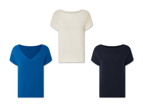 Damen Kurzarm-Pullover