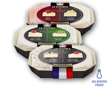Fromage français à pâte molle LE DOUBLE