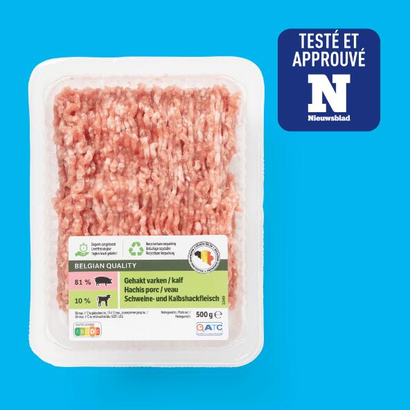 Hachis porc/veau
