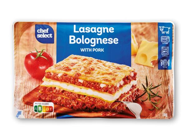 CHEF SELECT Lasagne eller klassisk færdigret
