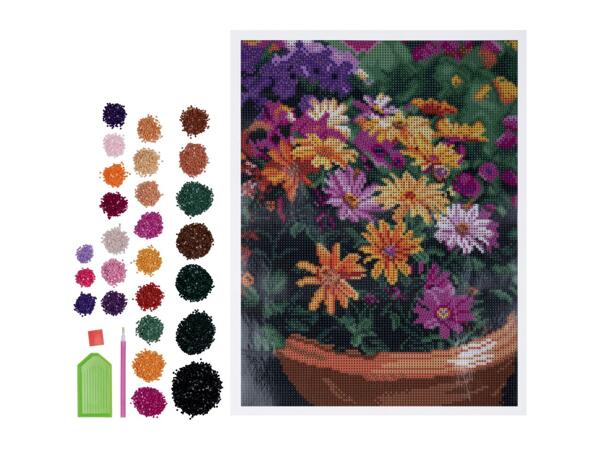 Crelando Diamond Painting Set - Flowers