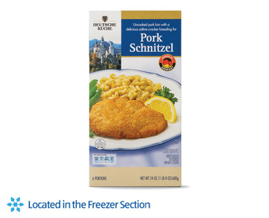 Deutsche Küche Pork Schnitzel