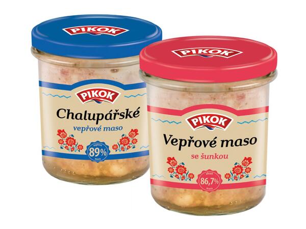 VEPŘOVÉ MASO VE SKLE