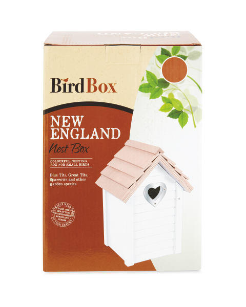 Bird Box Grey Nest Box