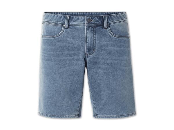 Herren Sweatdenim-Shorts