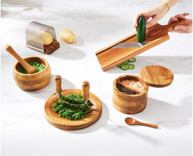 Wooden Vegetable or Herb Tools
