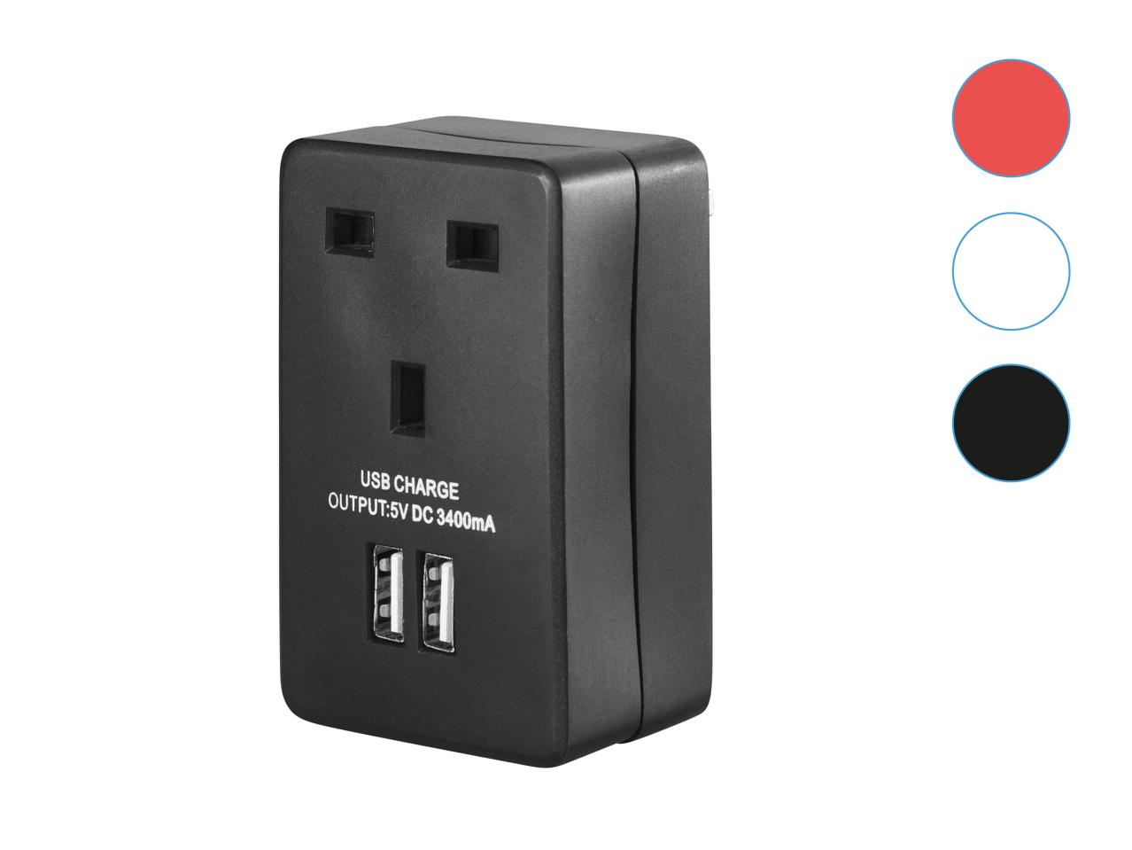 Silvercrest USB Socket Adapter1