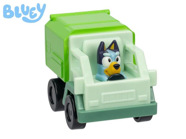 Bluey In A Green Truck