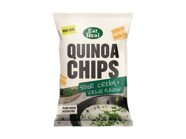 Chips di quinoa alla panna acida Eat Real
