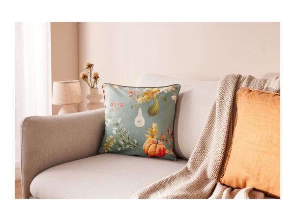 Livarno Home Green Reversible Cushion Cover