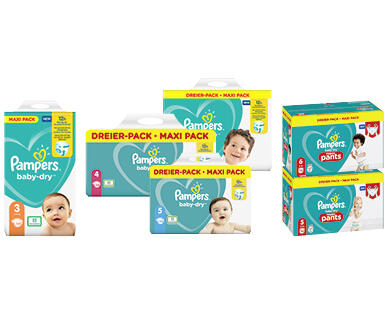 PAMPERS(R) 
 COUCHES BABY DRY/ PANTS MAXI PACK