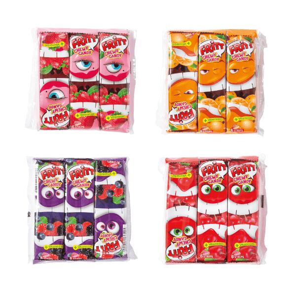 FRITT(R) Bonbons à mâcher, pack de 3