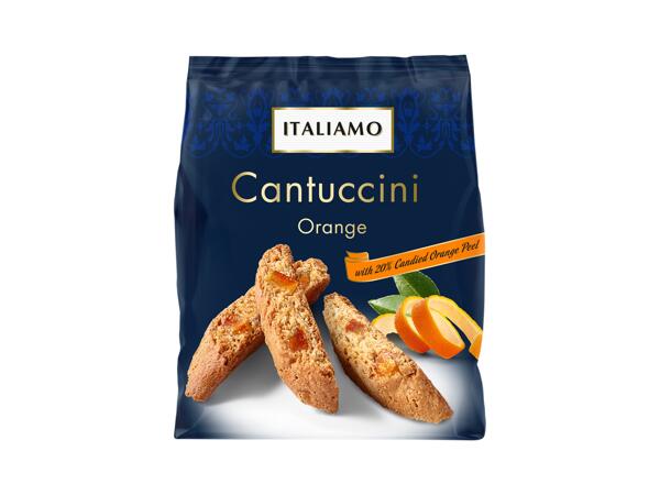 Cantuccini with candied orange peel