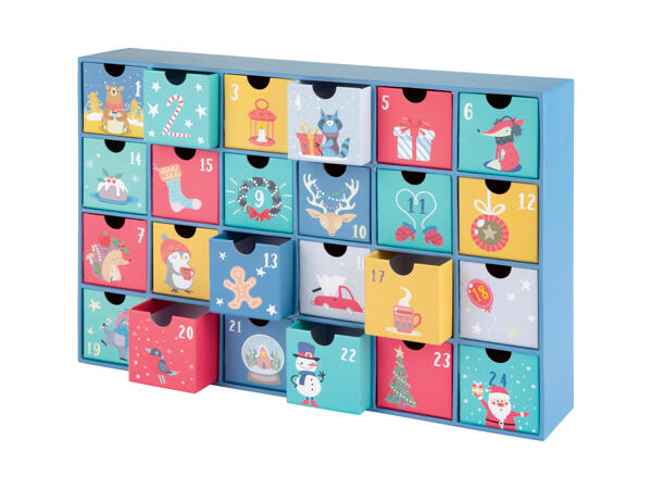 Advent Calendar with Drawers