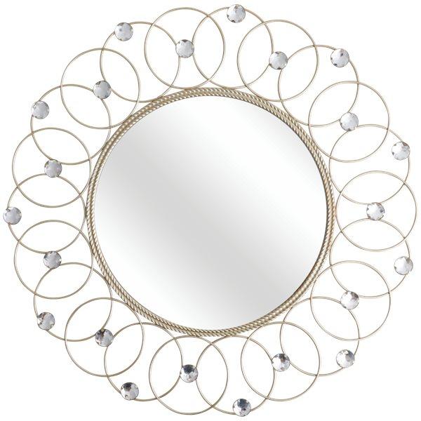 Miroir avec diamants