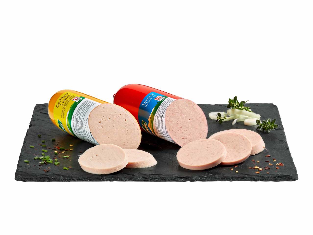 Lyoner ganze Wurst