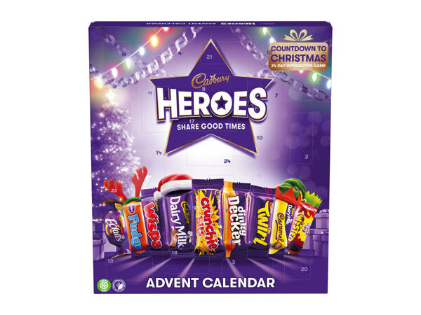 Cadbury Heroes Advent Calendar