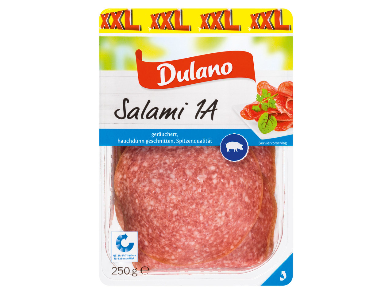 DULANO Salami 200 g + 50 g gratis