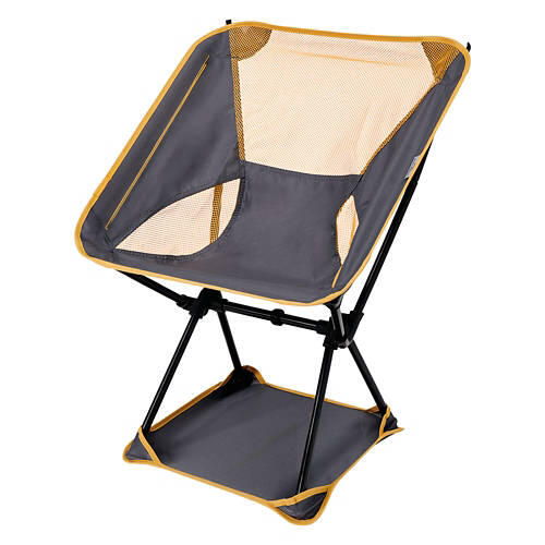 Lightweight Collapsible Camping Chair, Gray
