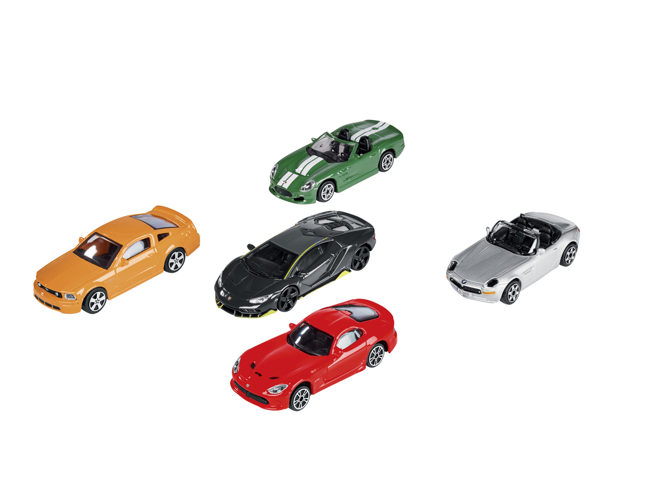 BBURAGO Model Cars Set