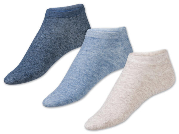 Herren Sneakersocken, 3 Paar