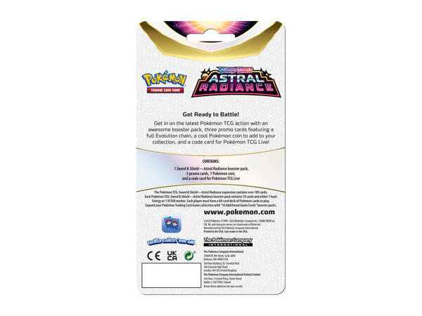 Pokemon Sword & Shield Astral Radiance - 10 Pack