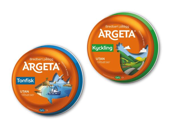 Argeta tun eller kyllingepostej