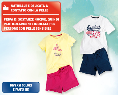 Biancheria da notte per bambini FEELING BIO