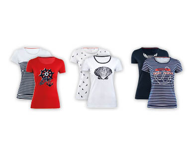 T-shirts pour femmes BLUE MOTION COLLECTION