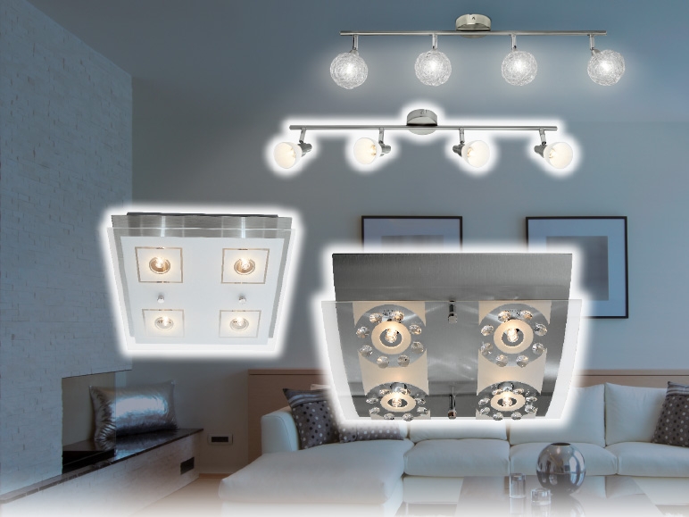 LIVARNO LUX(R) Ceiling Halogen Lamps