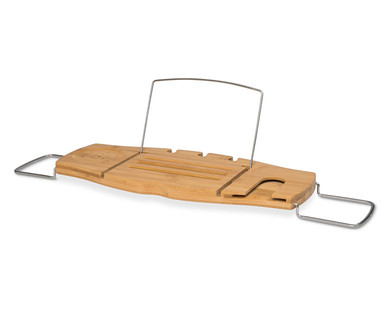 Easy Home Bamboo Bath Caddy