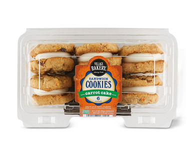 Village Bakery Carrot Cake Sandwich Cookies