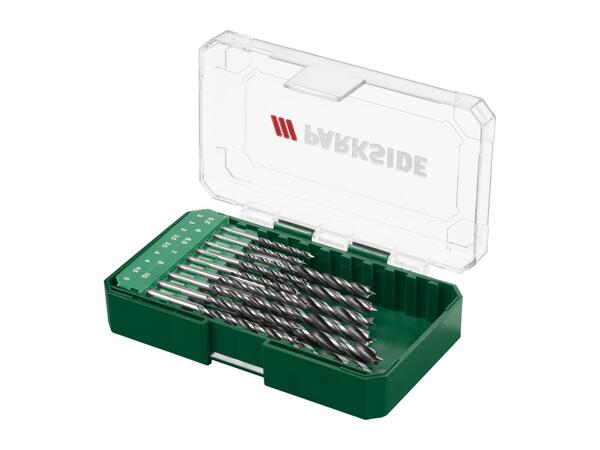 Parkside Wood Drill Bit Set - 15 Piece Set