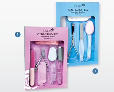 Set per pedicure, 7 pezzi OMBIA